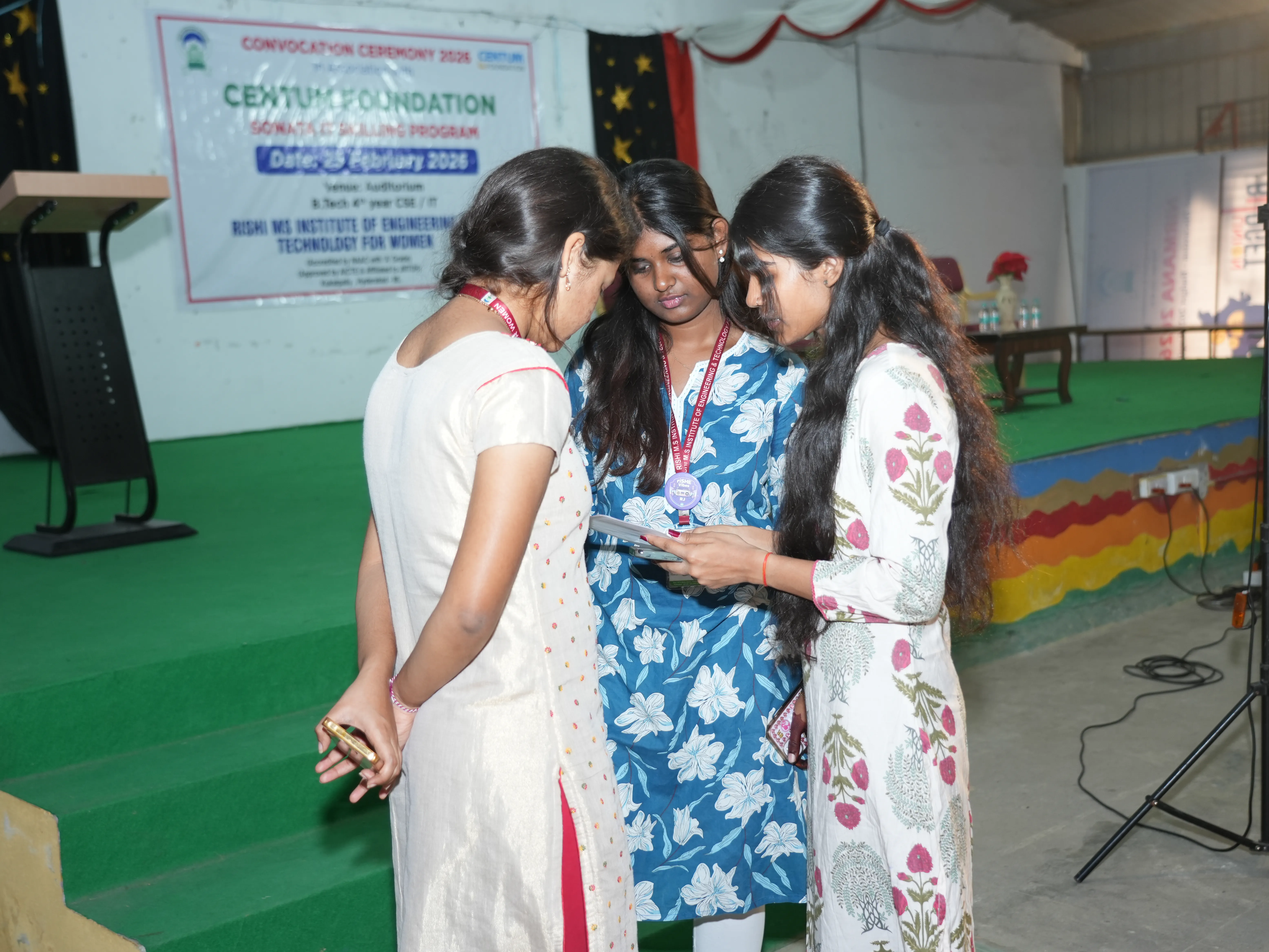 Convocation Ceremony of Sonata CSR through Centrum foundation for 4 th year students - RITW